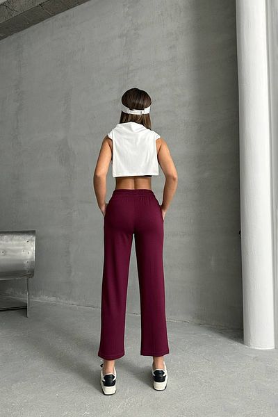 Neşeli Butik Women's Lycra Modal Fabric Stripe Riding Pants Nbg064