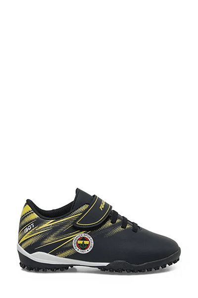 Kinetix Poda Tf F 5Fx Black Boys' Astroturf Field Shoes Yellow Navy Blue