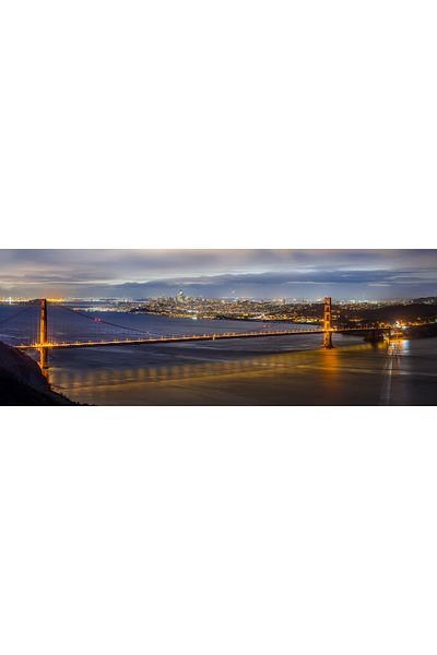 Art Puzzle Golden Gate, San Francisco 1000 Piece Panorama Puzzle