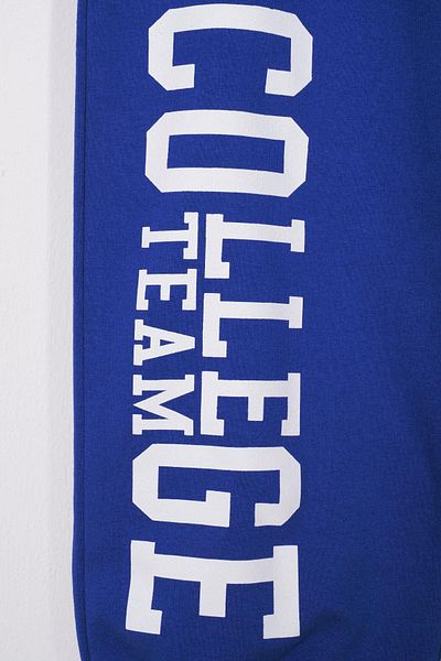 zepkids Team College Printed Saks Color Boy's αθλητική φόρμα με μονό πάτο