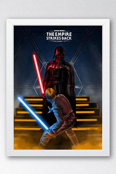 Saturn Tablou Star Wars cu 5 rame - Tablou poster Space Wars 5 Fim