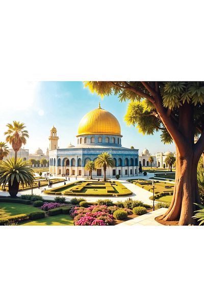 Art Puzzle Masjid Al-Aqsa 1000 Piece Puzzle