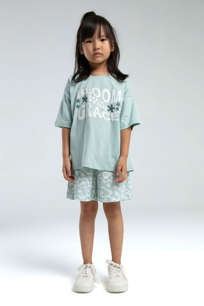 Rolypoly Σετ κοριτσίστικο πράσινο σορτς