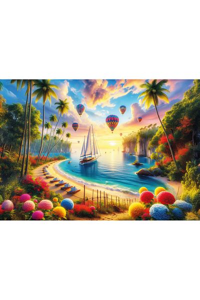 Art Puzzle Azure Blue Dreams 260 Piece Puzzle