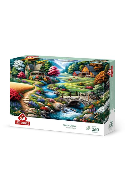 Art Puzzle Field of Colors 260 Piece Puzzle