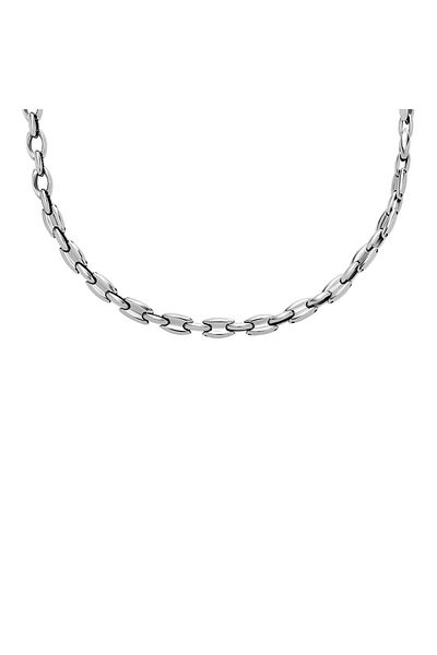 Diesel Metamorph Silver Coloured Necklace Dx1582040