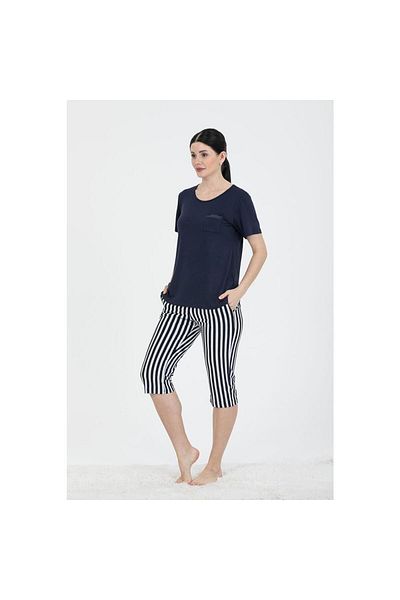 Pjs Pijama طقم بيجامة كابري للسيدات Pjs 24231