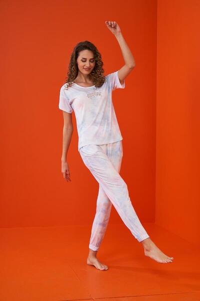 Pjs Pijama Pjs 23238 Kadın Kısa Kollu Pijama Takımı