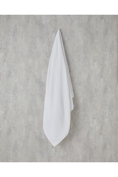 STOREMAX Mu-Artshop Home Rosita Microcotton Cotton Bath Towel 90X150 cm White Tnca 871301
