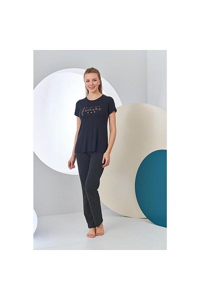 Pjs Pijama Σετ γυναικεία κοντομάνικη πιτζάμες Pjs 24211