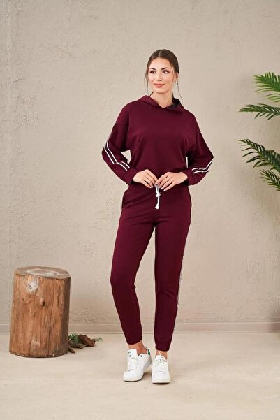 PJS 23574 Hooded Women's Tracksuit Set