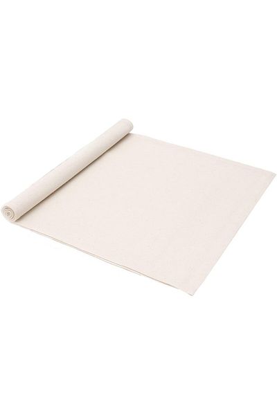 STOREMAX Mu-Artshop Home Natural Linen Embroidered Decorative Runner for Dining, Kitchen, Garden Table (Plain)