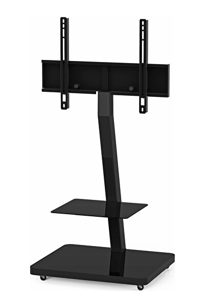 Sonorous Pl 2710 Blk-hblk-w Tekerlekli 40''- 65'' Tv Led & Lcd Televizyon Sunum Sehpası ( Full Siyah )