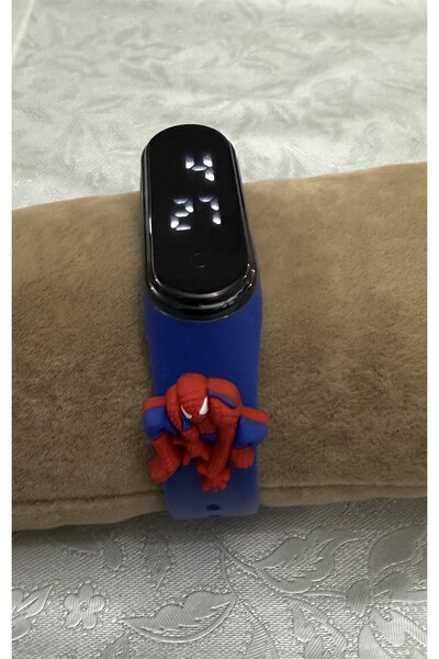 BRK ACCESSORY FİGÜRLÜ DOKUNMATİK EKRANLI SU GEÇİRMEZ  Uyumlu DİJİTAL LED EKRAN SİLİKON KORDONLU ÇOCUK KOL SAATİ