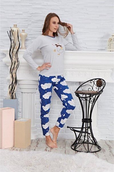 Çelebi 514 Women's Long Sleeve Pajamas Set