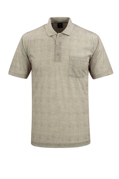 Çizgi Triko Ανδρικό μπλουζάκι Polo Neck Digital Printing Classic Fit με τσέπη - 5103