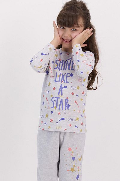 ROLY POLY Rolypoly 2595 Waiter Shine Like A Star Karmelange Σετ πιτζάμες για κορίτσια
