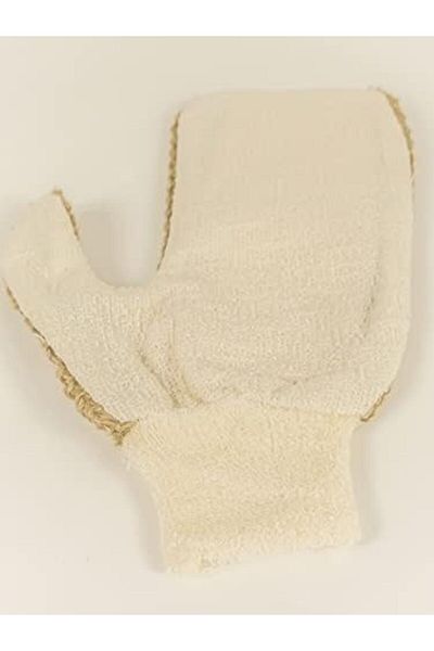 STOREMAX Mu-Artshop Glove Shaped Double Sided Bath Hand Scrub, Dirt Purifying Tnca 871301