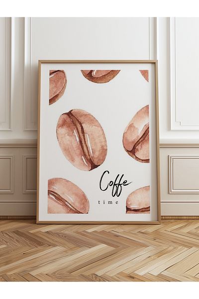 HOMEPACK Единична картина в дървена рамка, единичен плакат, картина TK/791