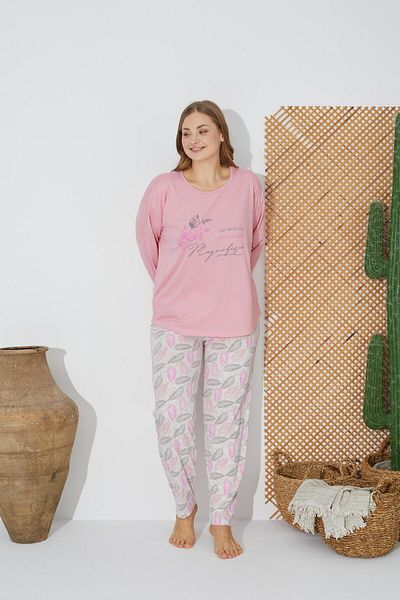 Estiva 24077 Model Women's Long Sleeve Pajamas Set
