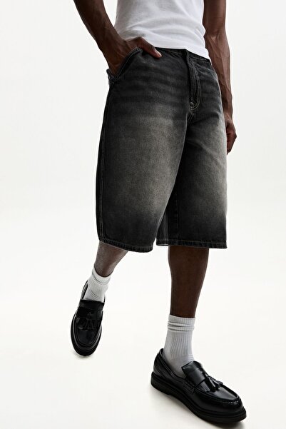 Bershka Denim skater bermuda şort