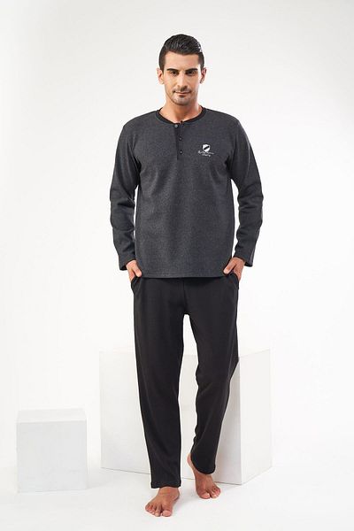 Pjs Pijama Pjs 22609 Ανδρική μακρυμάνικη πιτζάμες
