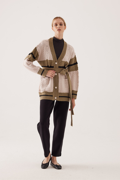 Cloche Kısa Angora Hırka