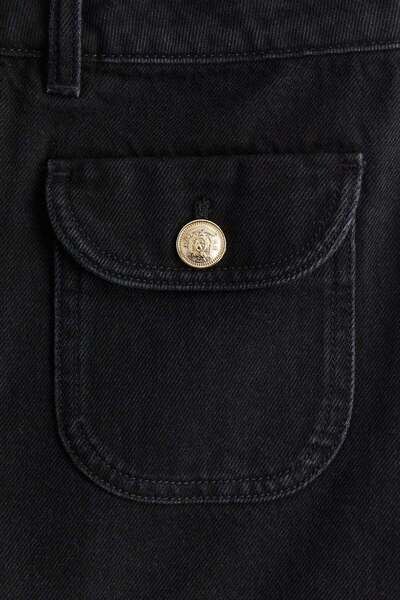 H&M Denim mini skirt