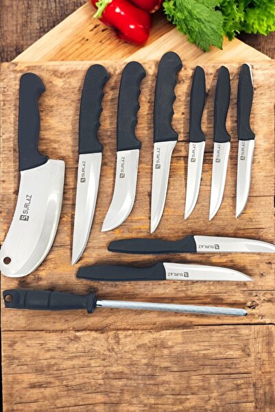 SürLaz 10'lu Bıçak Seti Sürmene Bıçağı