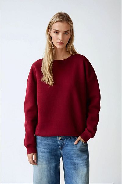 Hiccup Oversize μπλούζα με φούτερ basic
