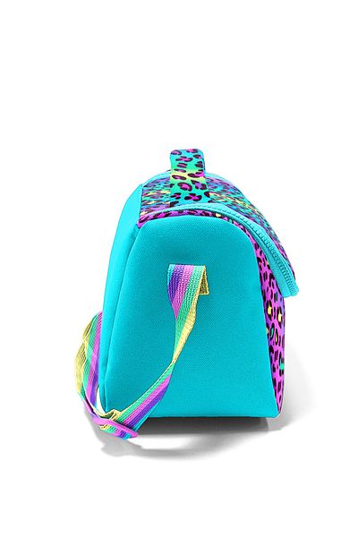 STANDART Coral High Kids Colorful Leopard Patterned Thermo Lunchbox 11785