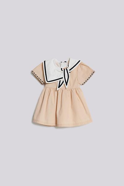 GB Baby BG Store فستان بيج للفتيات الصغيرات