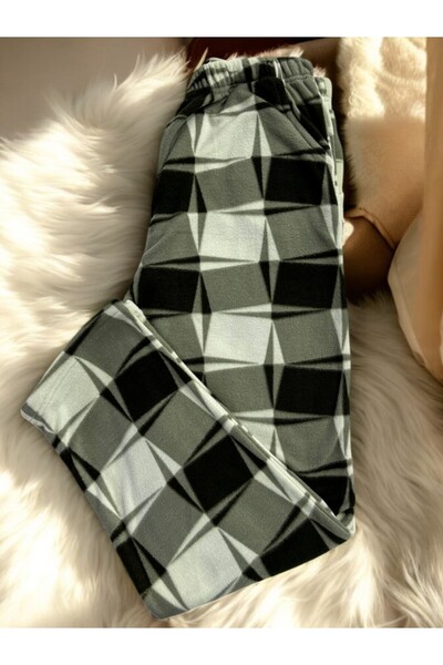 Hirazenmoda Unisexs Comfortable Die Print Fleece Pajamas