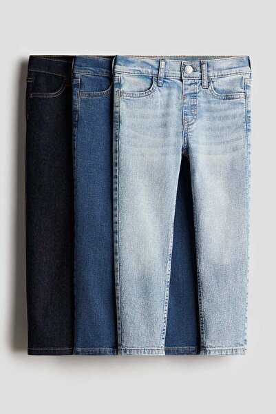 H&M 3-pack Comfort Stretch Slim Fit Jeans