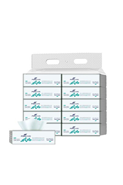 MAYCARE مناديل ماي كير 300 منديل ناعم 4 طبقات ربطه  10علب