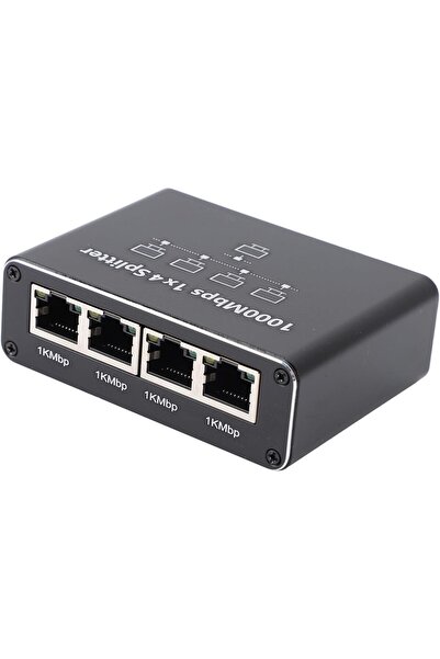 Coverzone 1 Gigabit Ethernet Anahtarı 4 Bağlantı Noktalı 1000Mbps, RJ45 1 ila...