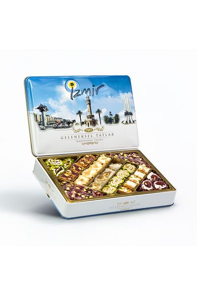 Tuğba Kuruyemiş Traditional Flavors Metal Box 540 g (Izmir)