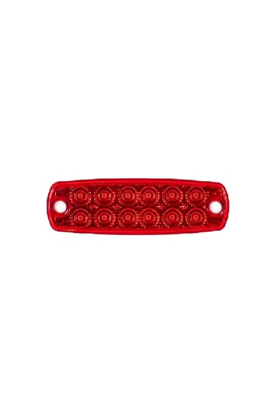 FORMPLAS Animasyonlu Lamba 12 Led'Li 115Mm 12V-24V Kırmızı - FR1178-R