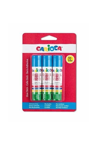 CARIOCA Stick Adhesive 10 Gr 3 Blister