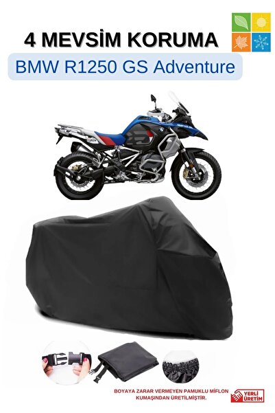 AutoEN Black Bmw R1250 Gs Adventure Waterproof Motorcycle Tarpaulin