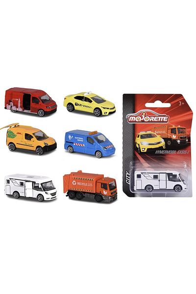 Majorette City Metal Diecast Vehicles 212057500