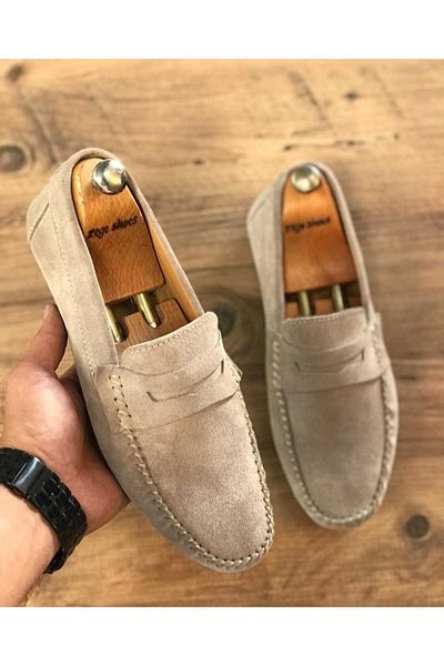 Zegeshoes Men's Inside and Outside Genuine Leather Casual Loafer Summer Shoes No Smell Perspiration Guaranteed
