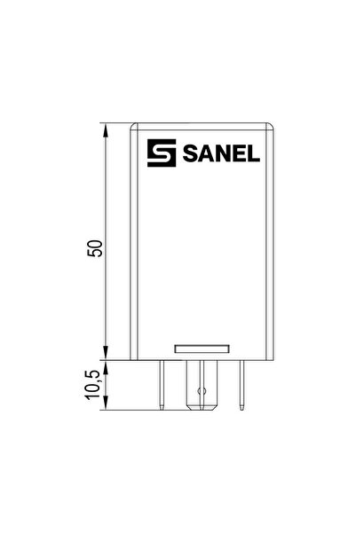 Sanel Silecek Rölesi 12 Volt Tofaş Marka Araçlarla Uyumlu Kablolu SSG990K