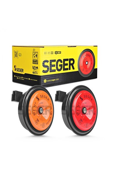 Seger -50F Midi Disk Korna 12V (Didit),Kalın-İnce Ses Takım,Jpt Soket(Dacia, ...