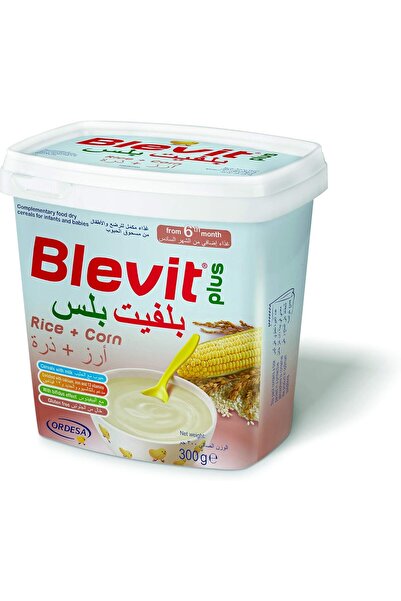 Generic Blevit Plus Rice and Corn Cereal with Milk, 300 g