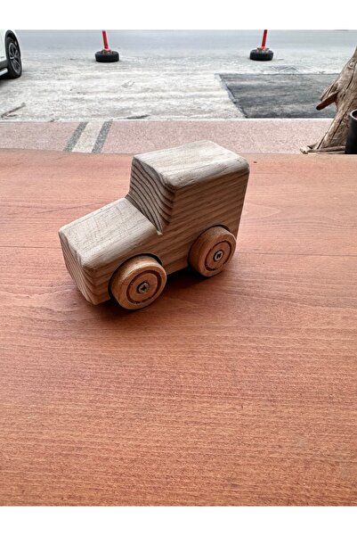 KAMBİYUM Ahşap Oyuncak Araba