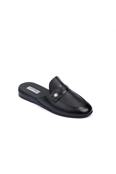 Yorkshire Polo Club Polo Club 565 Men's Black House Slippers