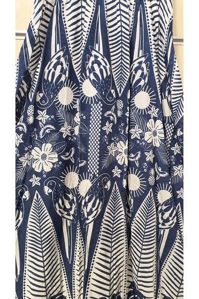 Park Moda ПАРАДОНЖОВИЙ ВЗОР ПАМУКОВОЇ СУКНІ З ПІДВІСКОЮ