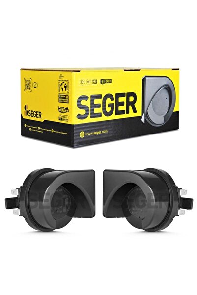Seger -65h Salyangoz Korna 12v (MEGA DADAT), Kalın - Ince Ses Takım