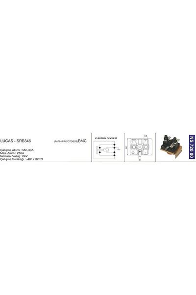 NESAN Lucas Srb346 24 V Bmc Fatih/Pro/Bus-Truck-Truck-Business Machine. Universal 52Rs 008457   - Ns7200 Starter Relay